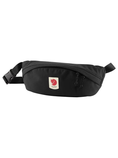 Ulvo Medium Hip Belt Bag Black - FJALL RAVEN - BALAAN 1