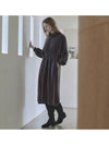 Turtleneck Knit Long Dress BROWN - AVANT-G - BALAAN 4