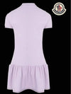 Kids Polo Shirt Dress One Piece Lilac 8I00011 8496F 61A 4A 6A - MONCLER - BALAAN 3