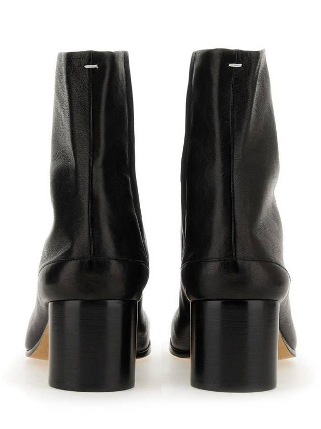 Tabi Lambskin Ankle Middle Boots Black - MAISON MARGIELA - BALAAN 9