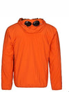 Men's Chrome Goggles Hooded Jacket Orange - CP COMPANY - BALAAN 7