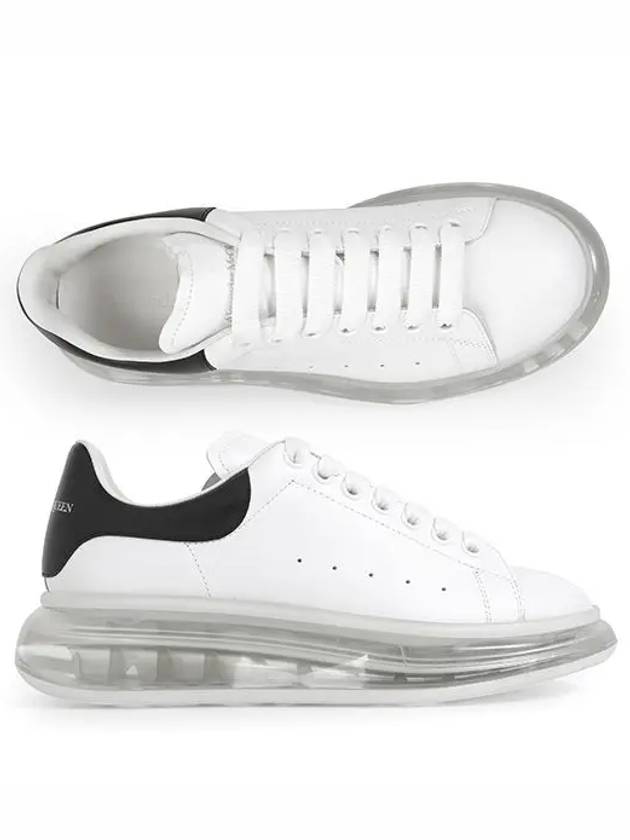 Air Oversole Low Top Sneakers Black White - ALEXANDER MCQUEEN - BALAAN 2
