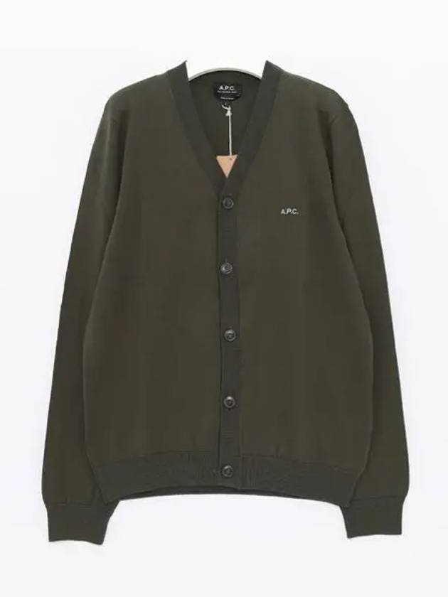 Cotton Curtis Cardigan Green - A.P.C. - BALAAN 2