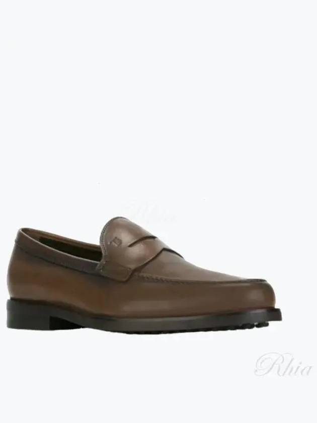 Men's Penny Loafer Vintage Brown - TOD'S - BALAAN 2