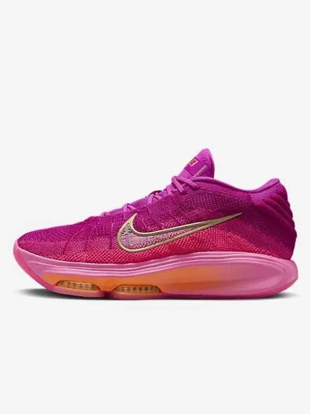 G T Hustle 3 EP Basketball Shoes Hyper Pink Vivid Grape Total Orange White FV5952 601 699328 - NIKE - BALAAN 1