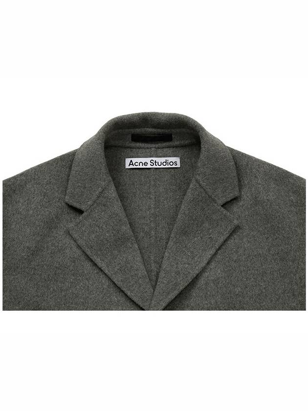 Regular Fit Single Coat Grey - ACNE STUDIOS - BALAAN 4