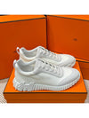 Bouncing Sneakers Mesh Suede Goatskin Blanc - HERMES - BALAAN 2