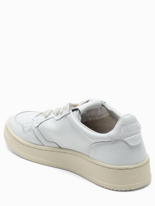 Medalist Leather Low Top Sneakers White - AUTRY - BALAAN 5