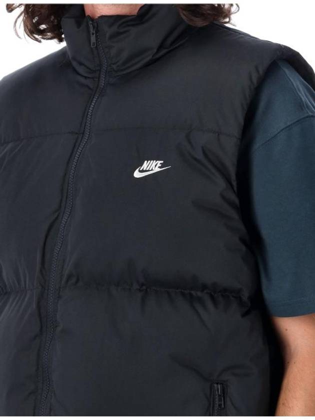 Men's Club Puffer Vest Black - NIKE - BALAAN 4