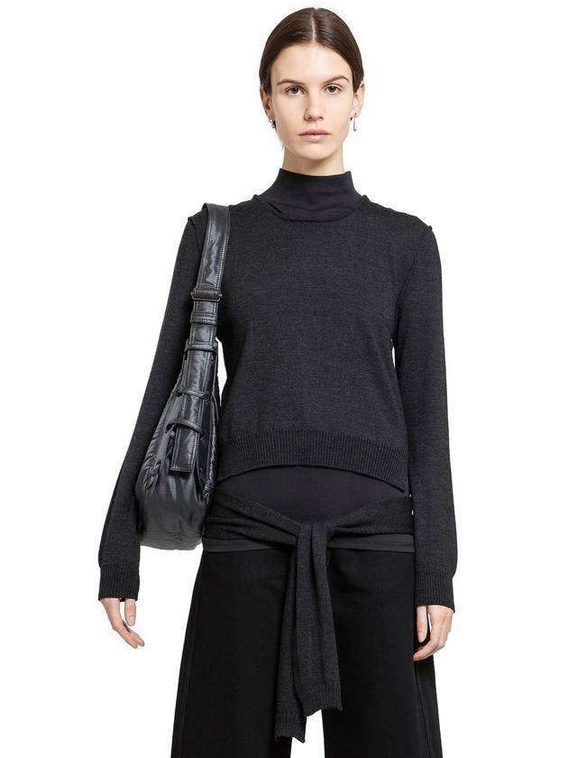 Rib Turtleneck Black - LEMAIRE - BALAAN 2