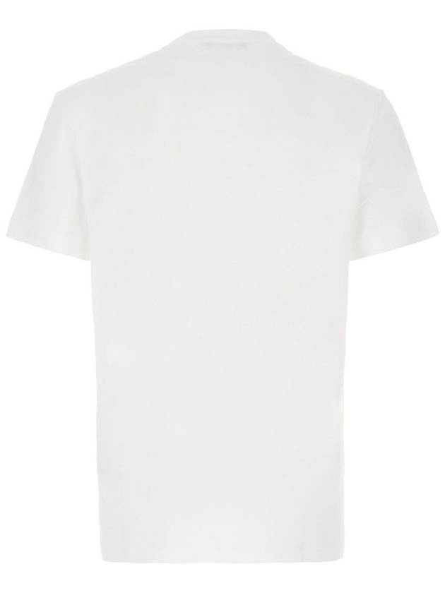 Medusa Print Cotton Short Sleeve T-Shirt White - VERSACE - BALAAN 3