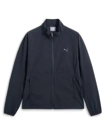 Core Woven Track Jacket Black - PUMA - BALAAN 1