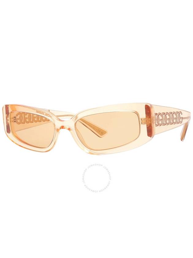 Light Orange Cat Eye Women's Sunglasses DG4445 3046 7 54 - DOLCE&GABBANA - BALAAN 4