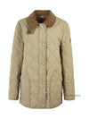 Diamond Quilted Thermoregulated Barn Jacket Honey - BURBERRY - BALAAN 2