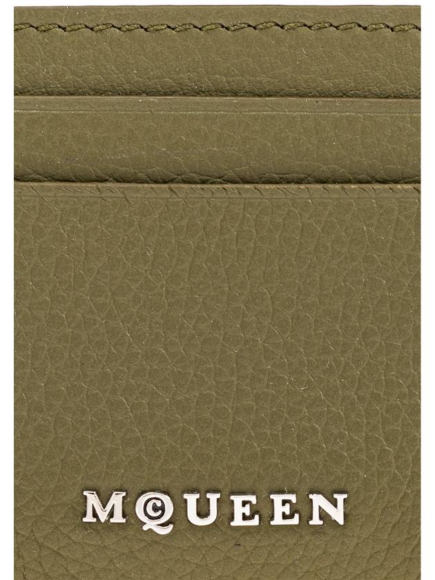 Alexander McQueen Card Holder, Women's, Green - ALEXANDER MCQUEEN - BALAAN 3