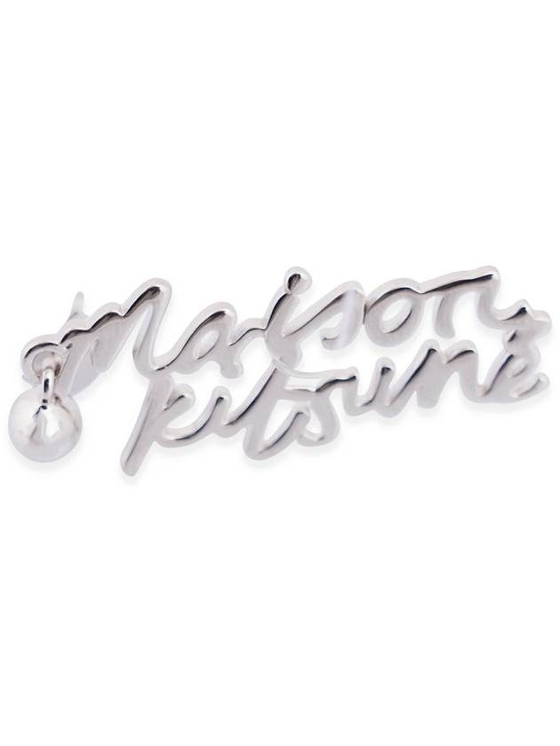 24SS Earrings MW06607AP0007 P900 SILVER - MAISON KITSUNE - BALAAN 3