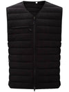 12th Anniversary M CL Bag Logo Printing Padded Vest Black GK4577 - Y-3 - BALAAN 1