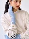 WOOL KNIT GLOVES SKY BLUE - MACNI - BALAAN 2