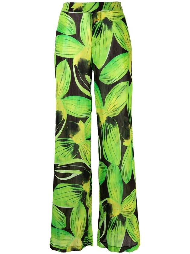 LOUISA BALLOU Trousers Green - LOUISA BALLOU - BALAAN 1