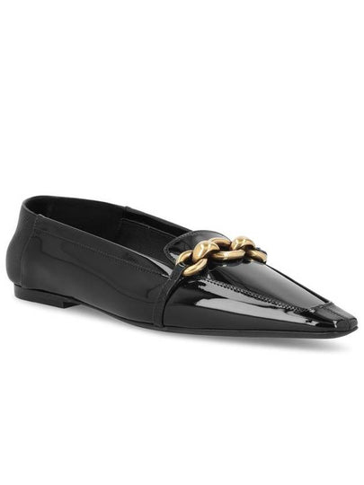 Saint Laurent  Flat shoes Black - SAINT LAURENT - BALAAN 2