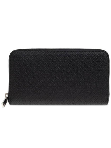 FERRAGAMO Leather Wallet, Men's, Black - SALVATORE FERRAGAMO - BALAAN 1