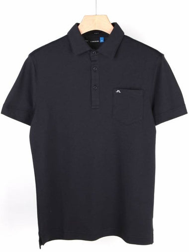 Mikael Mikael slim polo shirt black - J.LINDEBERG - BALAAN 1