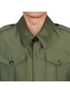 Men's Battle Casual Jacket Green - TOM FORD - BALAAN 9