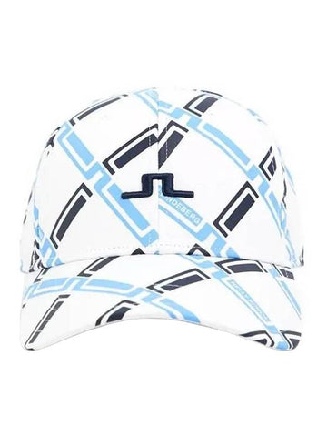 Nelly Corda Logo Golf Ball Cap White - J.LINDEBERG - BALAAN 1