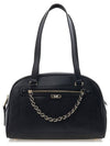 Williamsburg Medium Pebbled Leather Shoulder Bag Black - MICHAEL KORS - BALAAN 2