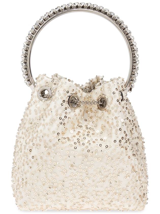 Jimmy Choo Handbag Bon Bon, Women's, Cream - JIMMY CHOO - BALAAN 3