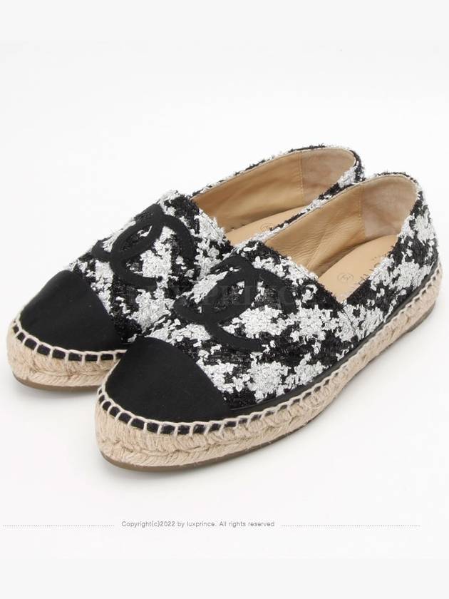 Pearl tweed espadrille 1177hva - CHANEL - BALAAN 3