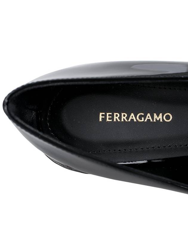 New Vara Plate Loafers Black - SALVATORE FERRAGAMO - BALAAN 9