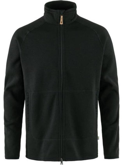 Men s OVIK Fleece Zip Sweater 87317550 M - FJALL RAVEN - BALAAN 2