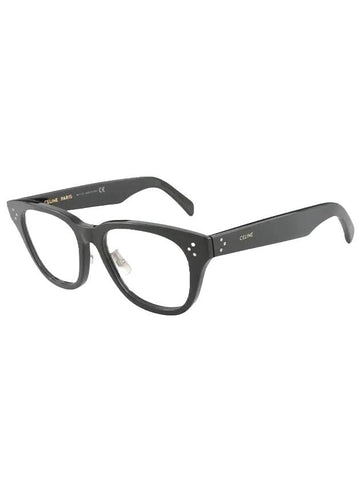 Eyewear Square Acetate Glasses Black - CELINE - BALAAN 1