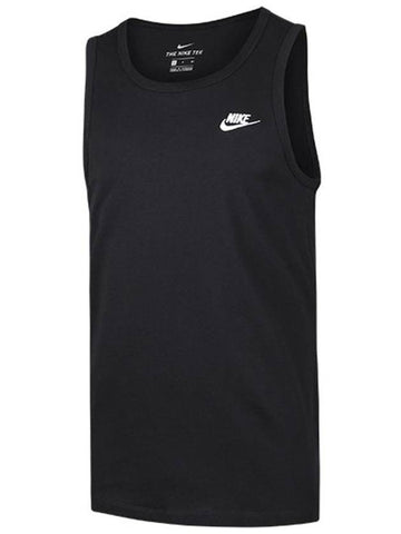 Sportswear Club Sleeveless Black - NIKE - BALAAN 1