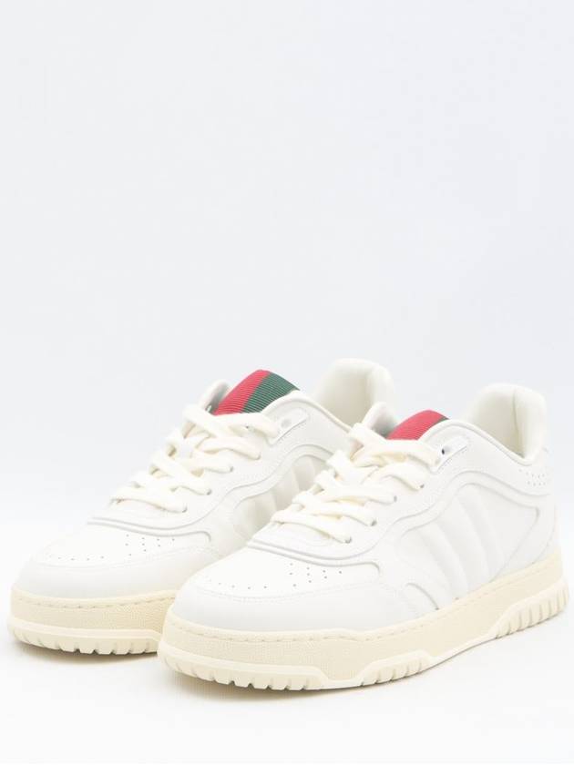 Reweb Low Top Sneakers White - GUCCI - BALAAN 3