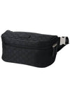 GG Fabric Waist Bag Black - GUCCI - BALAAN 2