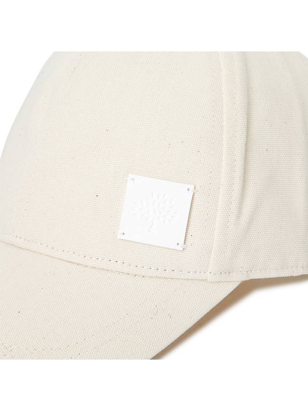 Solid Logo Patch Ball Cap Beige - MULBERRY - BALAAN 7