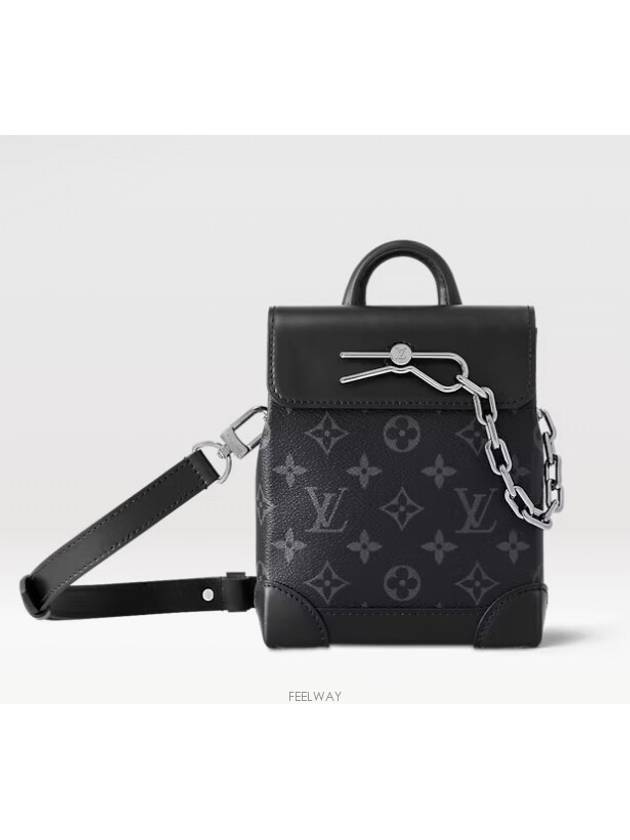 Men's Nano Steamer Cross Bag Black - LOUIS VUITTON - BALAAN 2