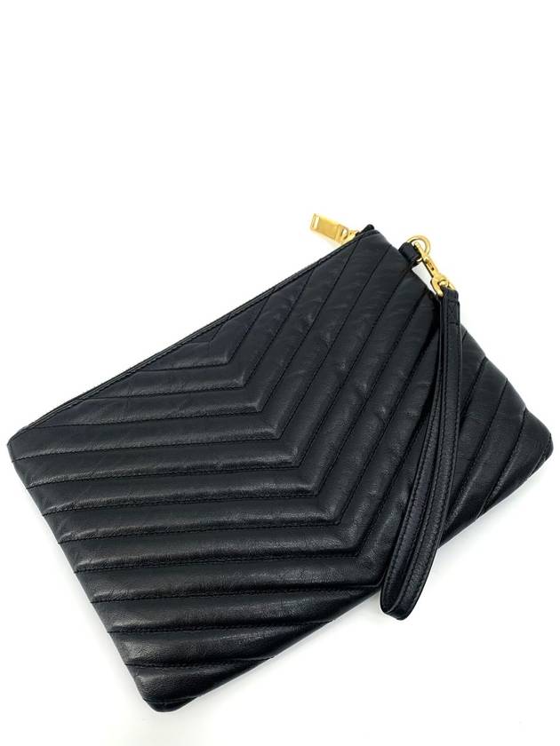 Monogram Matelasse Small Clutch 379039 - SAINT LAURENT - BALAAN 3