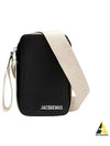 Le Cuerda Vertical Grosgrain Cross Bag Black - JACQUEMUS - BALAAN 2