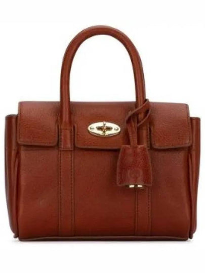 Mini Bayswater Tote Bag Brown - MULBERRY - BALAAN 2