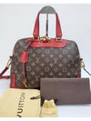 Louis vuitton Retiro MM monogram red tote and shoulder bag M40546 - LOUIS VUITTON - BALAAN 1