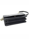 BT1045 Black Python Gold Chain WOC Flap Cross Bag - PRADA - BALAAN 5