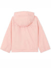 Kids Logo Hooded Jacket Pink 8047984 - BURBERRY - BALAAN 3