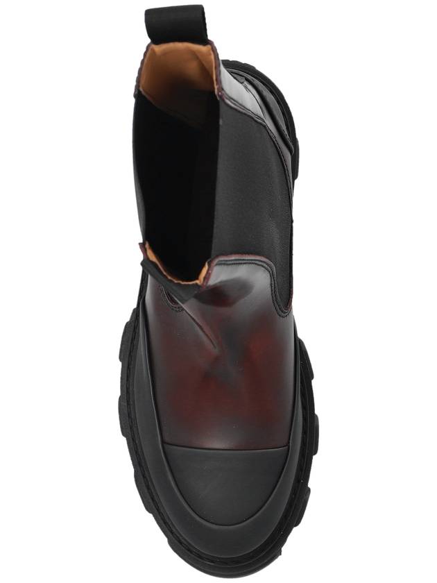 Ganni Chelsea Boots Made Of Eco Leather, Women's, Burgundy - GANNI - BALAAN 6