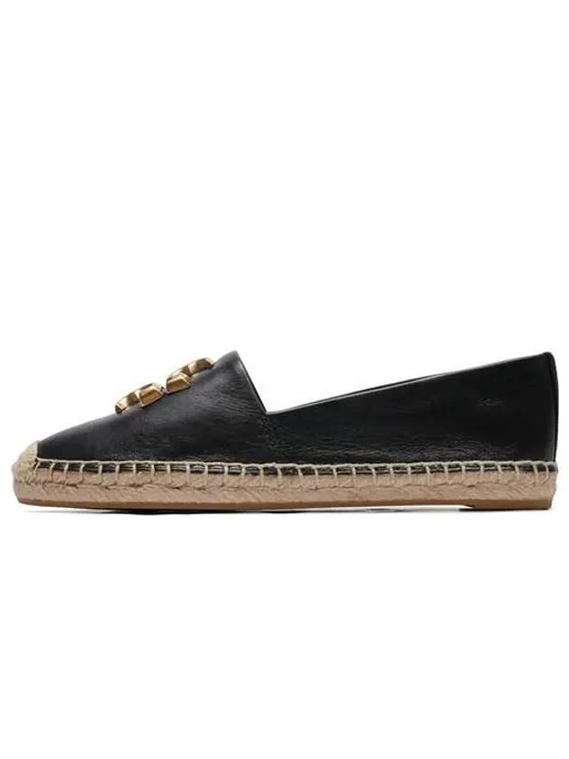 Eleanor Espadrille Black - TORY BURCH - BALAAN.