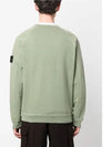 OLD Treatment Wappen Patch Crew Neck Sweatshirt Green - STONE ISLAND - BALAAN 6