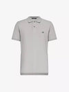 Stretch pique regular polo shirt - CP COMPANY - BALAAN 1