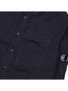 Tylon L Button Long Sleeve Shirt Black - CP COMPANY - BALAAN 8